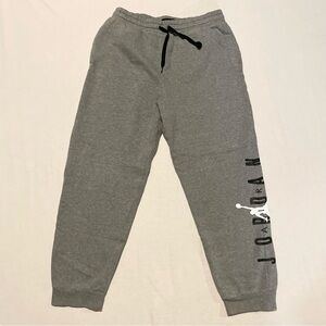 Air Jordan Jumpman Mens Gray Sweatpants Size Large Joggers